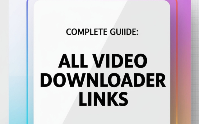 The image of download video links