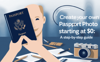 Feature image of passport photo