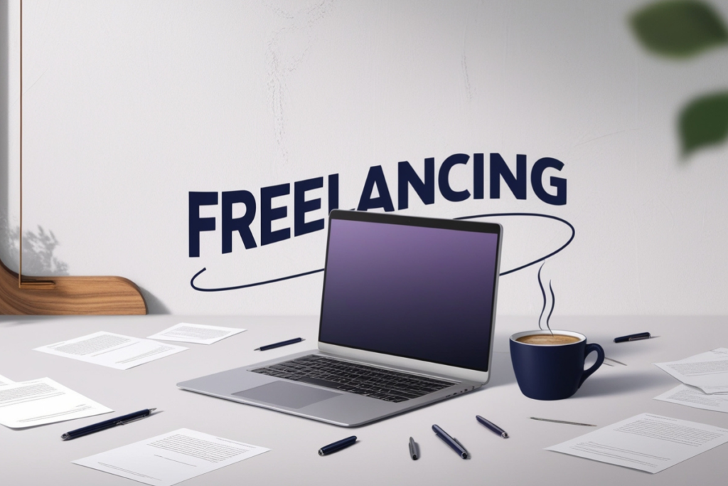 an image of Freelancing