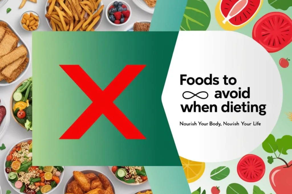 an image of Foods to Avoid When Dieting