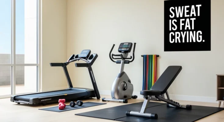 an image of Home Gym Setup: The Appropriate Equipment That Will Enhance Productive Exercise