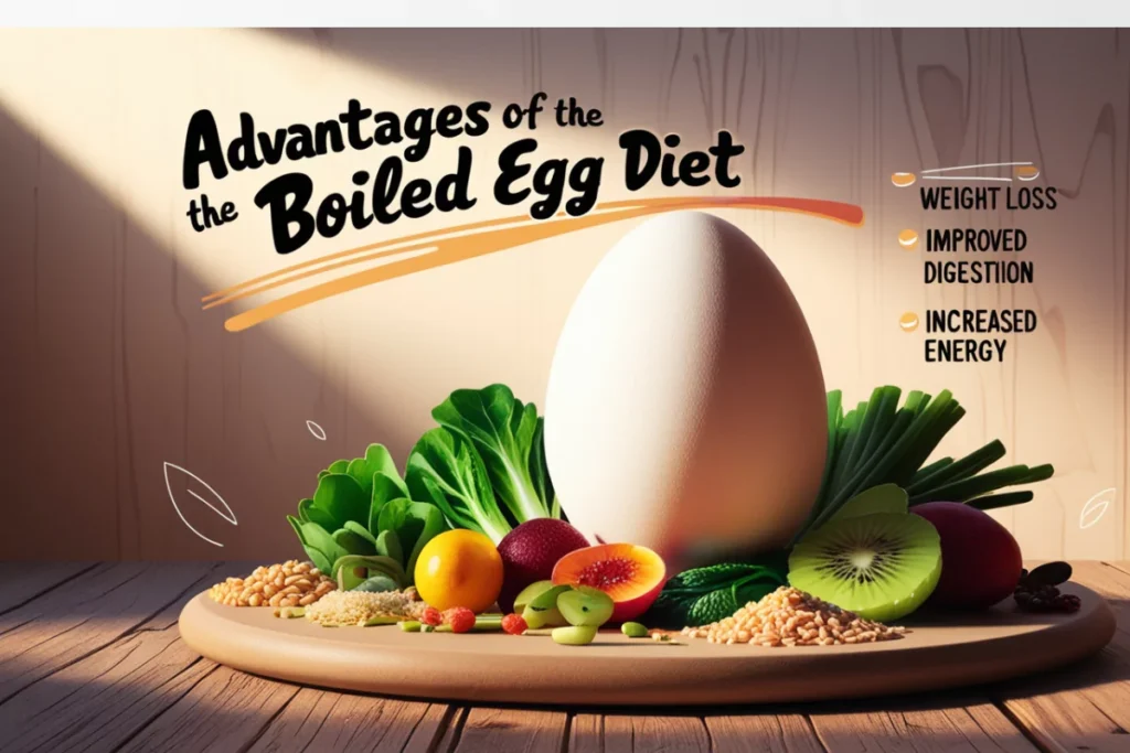 an image of Advantages of the boiled egg diet