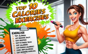 an image of Top 10 Calories Burning Exercises