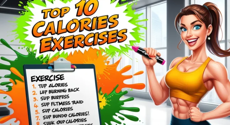 an image of Top 10 Calories Burning Exercises